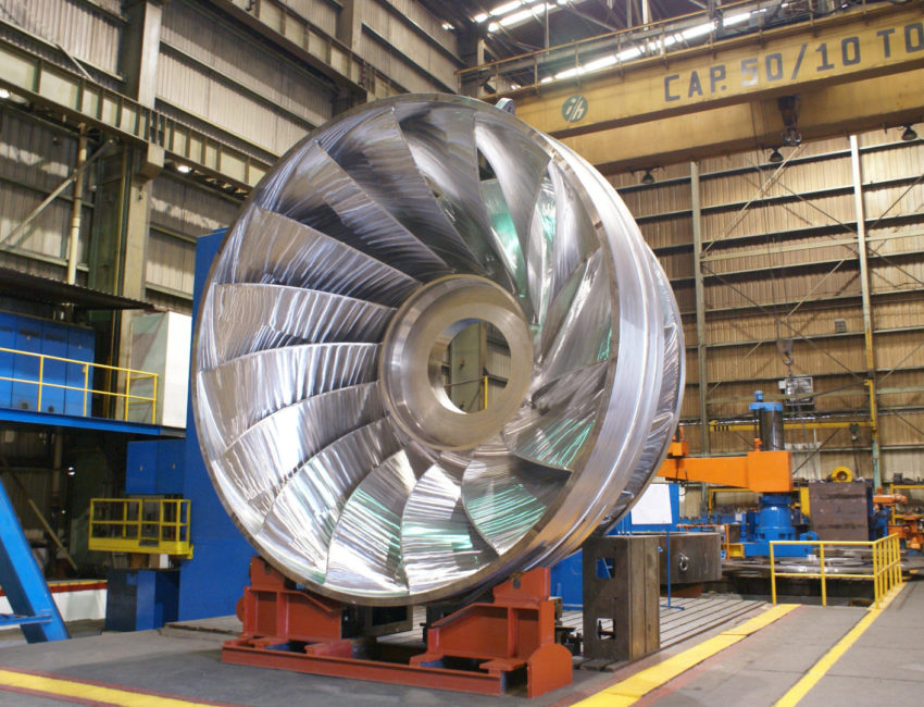 wasserkraft 3D turbine
