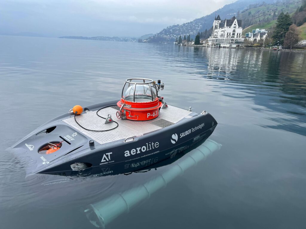 Submarine in Lake Lucerne